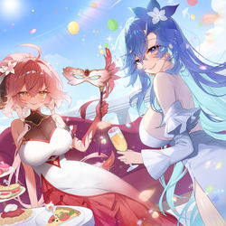 This is a pixiv picture whose title is Carnival🎉.