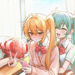 This is a pixiv picture whose title is とりぷる留年.