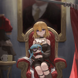 This is a pixiv picture whose title is DAY 2，所依凭之物.