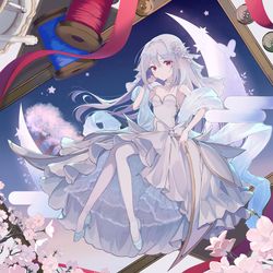 This is a pixiv picture whose title is ルナ様.