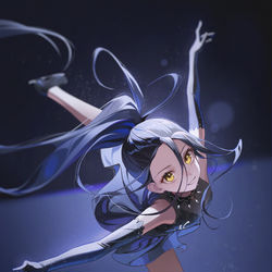This is a pixiv picture whose title is hikaru.