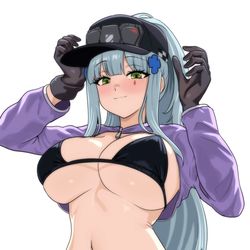This is a pixiv picture whose title is HK416/Klukai.