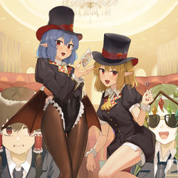 This is a pixiv picture whose title is casino.