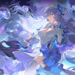 This is a pixiv picture whose title is 坎特蕾拉.