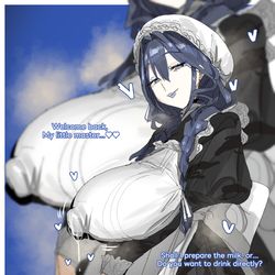 This is a pixiv picture whose title is ⏳🥛🤱.