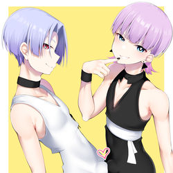 This is a pixiv picture whose title is ポリ兄弟.