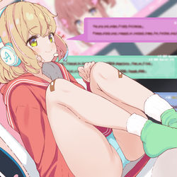 This is a pixiv picture whose title is くつろぎお姉ちゃん.