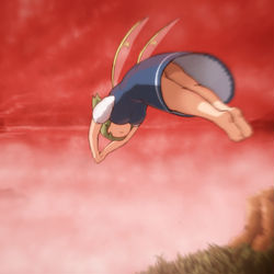 This is a pixiv picture whose title is 霧を泳ぐ程度の能力.
