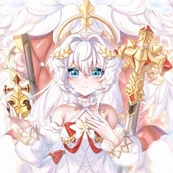 This is a pixiv picture whose title is 德丽莎生日快乐！！.