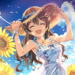 This is a pixiv picture whose title is ピュアワンピ歌織さん.