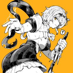 This is a pixiv picture whose title is ０号アンビー！.