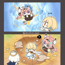 This is a pixiv picture whose title is 바레사!.