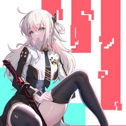 This is a pixiv picture whose title is 闪刀姬.