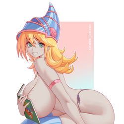 This is a pixiv picture whose title is Dark Magician Girl.