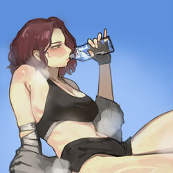 This is a pixiv picture whose title is 你这肥梅（.