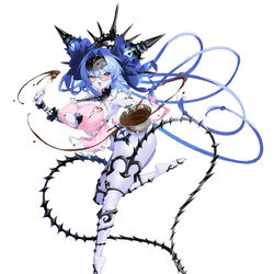 This is a pixiv picture whose title is 【お仕事】『悪の女幹部PNM』刻の女王　ホワイトデーver.