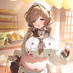This is a pixiv picture whose title is ブレッディ.
