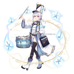 This is a pixiv picture whose title is 【千年戦争アイギス】帝国音楽隊トットン.