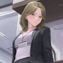 This is a pixiv picture whose title is OL.