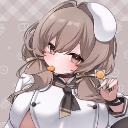 This is a pixiv picture whose title is ブレッディ.