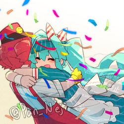 This is a pixiv picture whose title is ミクテト.