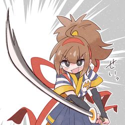 This is a pixiv picture whose title is サムライたまご食べ美.