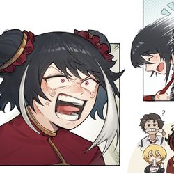 This is a pixiv picture whose title is 食べたものを吐き出して！.