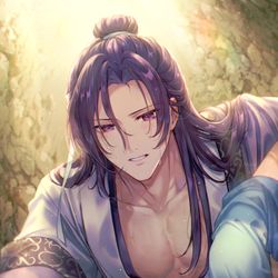 This is a pixiv picture whose title is 🐸.