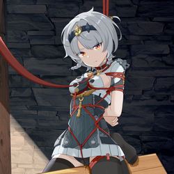 This is a pixiv picture whose title is 安比.