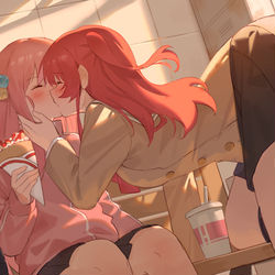 This is a pixiv picture whose title is ひとくちちょうだい.