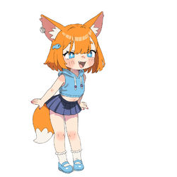 This is a pixiv picture whose title is foxy.