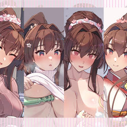 This is a pixiv picture whose title is 大和.