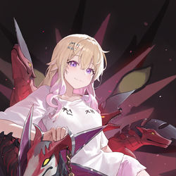 This is a pixiv picture whose title is 헤징.