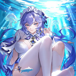 This is a pixiv picture whose title is 鸣潮 坎特雷拉.