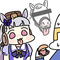 This is a pixiv picture whose title is ゴールドシップ.