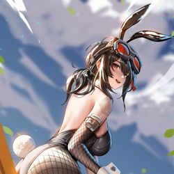 This is a pixiv picture whose title is Grace bunny.