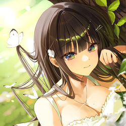 This is a pixiv picture whose title is 🍀.