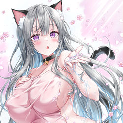 This is a pixiv picture whose title is 桜.