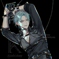 This is a pixiv picture whose title is Till harness style.