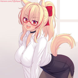 This is a pixiv picture whose title is Office Tiffy~~.