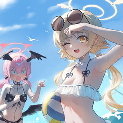 This is a pixiv picture whose title is エ駄死.