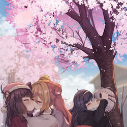 This is a pixiv picture whose title is 桜もち味.