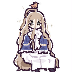 This is a pixiv picture whose title is ✂️🚫.