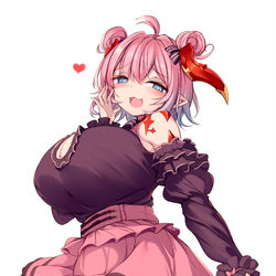 This is a pixiv picture whose title is 地雷服チチリ.