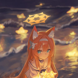 This is a pixiv picture whose title is 🐱🌟🌟🌟.