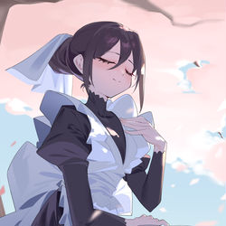 This is a pixiv picture whose title is DAY8 銘戸芽衣.