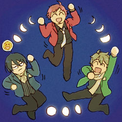 This is a pixiv picture whose title is SideMログ（ドラスタ/W/C.FIRST/F-LAGS）.