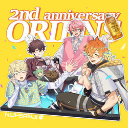 This is a pixiv picture whose title is Oriens 2nd Anniversary.