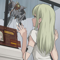 This is a pixiv picture whose title is 若葉睦.