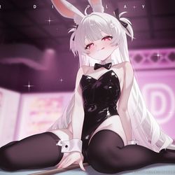 This is a pixiv picture whose title is 🐰🐰🐰.